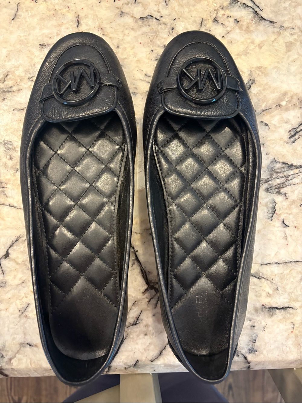 Michael Kors Black Ballet Flats sz 8.5 M